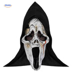 Horror Mask Full-Face Integrated Hood Breathable Mesh Eyes