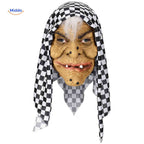 Horror Mask Full-Face Integrated Hood Breathable Mesh Eyes