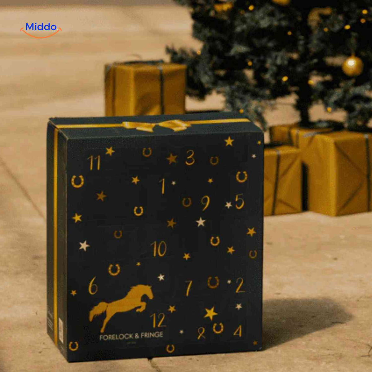 Horse Advent Calendar 24 Compartments Jewelry & Charms