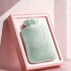 Hot Water Bottle Soft Removable Washable Plush Cover