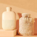 Hot Water Bottle Soft Removable Washable Plush Cover