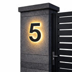 House Number Sign Backlit LED IP68 Waterproof