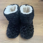 House Socks Plush Teddy Lining & Non-Slip Sole