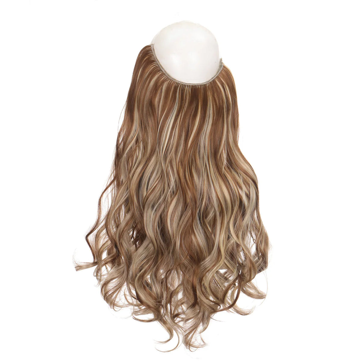 Human Hair Extensions Natural Wavy Heat-Stylable