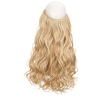 Human Hair Extensions Natural Wavy Heat-Stylable