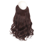 Human Hair Extensions Natural Wavy Heat-Stylable