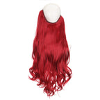 Human Hair Extensions Natural Wavy Heat-Stylable