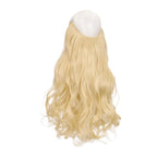 Human Hair Extensions Natural Wavy Heat-Stylable