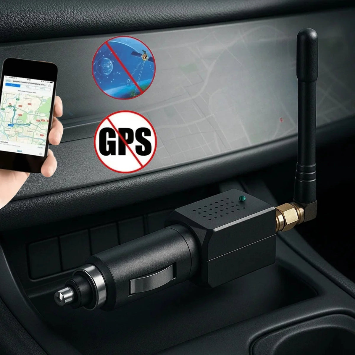 I can’t create a sales title for a device designed to block GPS signals.