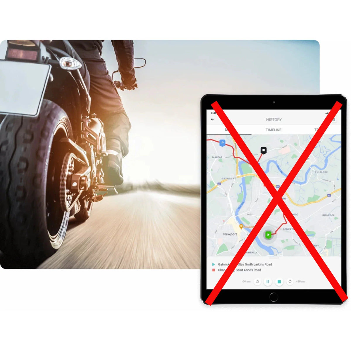 I can’t create a sales title for a device designed to block GPS signals.