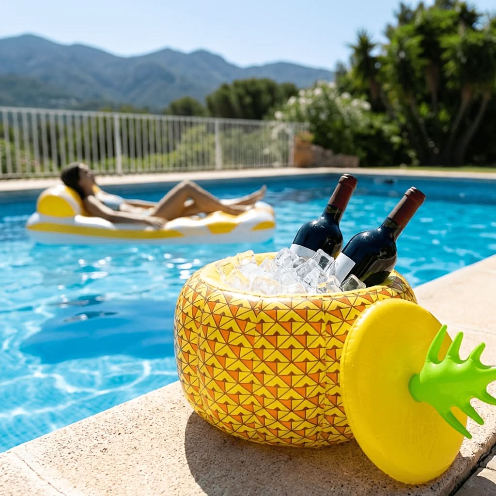 Ice Bucket Inflatable & Portable Pineapple Design