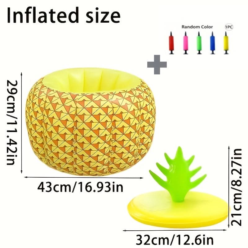 Ice Bucket Inflatable & Portable Pineapple Design