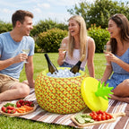 Ice Bucket Inflatable & Portable Pineapple Design