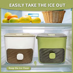 Ice Cube Maker One-Button Release 112-Cube Storage