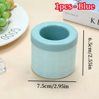 Ice Cube Tray Silicone Easy-Release With Storage