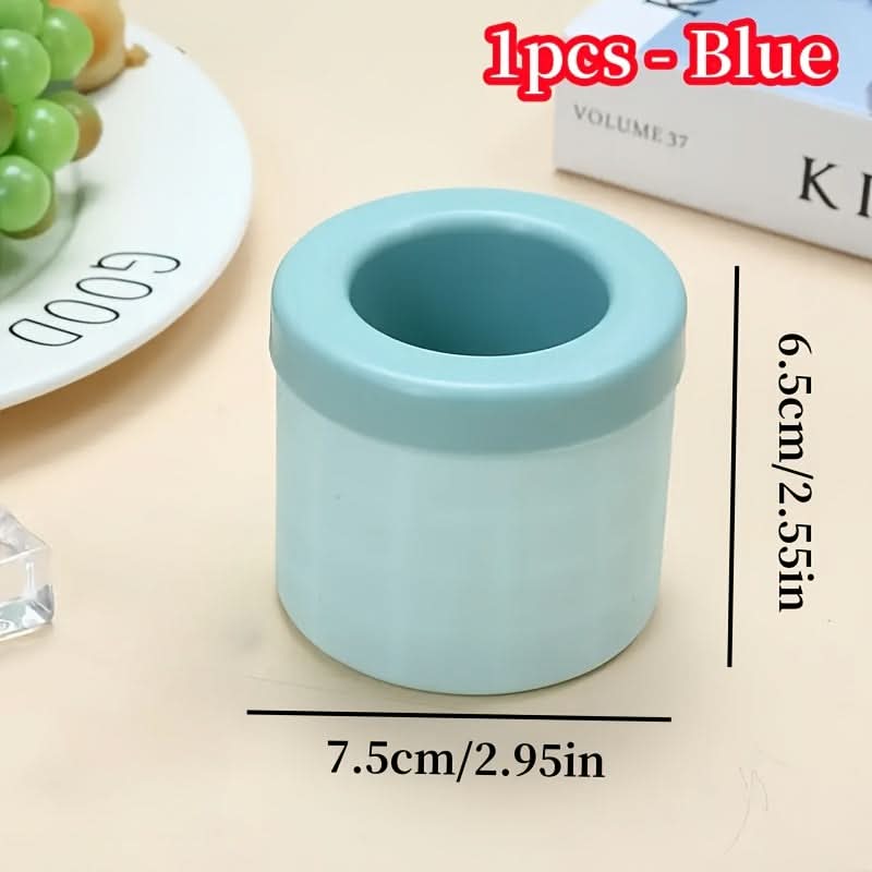 Ice Cube Tray Silicone Easy-Release With Storage