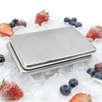 Ice Pack Stainless Steel Flat Space-Saving Set of 2