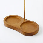 Incense & Candle Holder Dual-Function Glass Ash Catchers