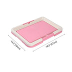 Indoor Dog Toilet Non-Slip Mat & Sturdy Frame