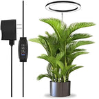 Indoor Plant Grow Light Full-Spectrum LED Adjustable Height With Timer