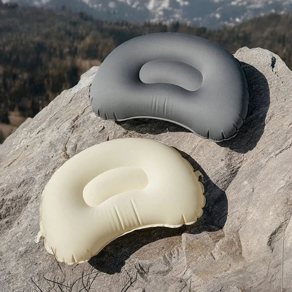 Inflatable Lumbar Cushion Ergonomic Lightweight Compact