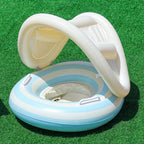 Inflatable Swim Shorts PVC Handles & Rings