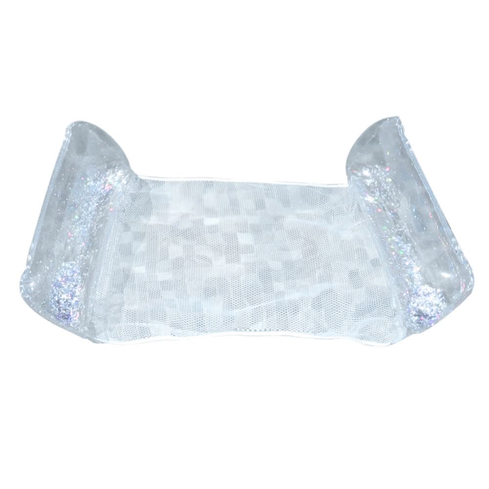 Inflatable Water Hammock Breathable Mesh Center Foldable Design