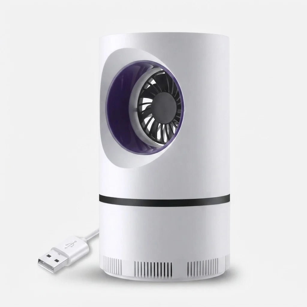Insect Trap UV Light & Quiet Suction Fan USB Powered