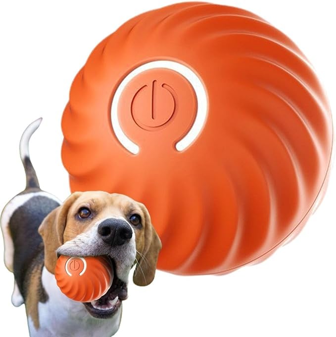 Interactive Dog Ball Motion-Activated Obstacle Detection