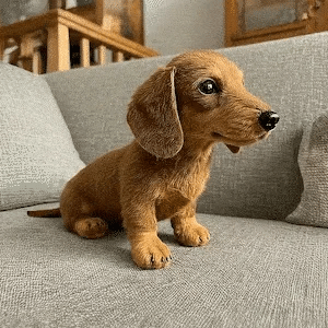 Interactive Plush Dog Touch-Activated Lifelike Movements Soft Plush Fur