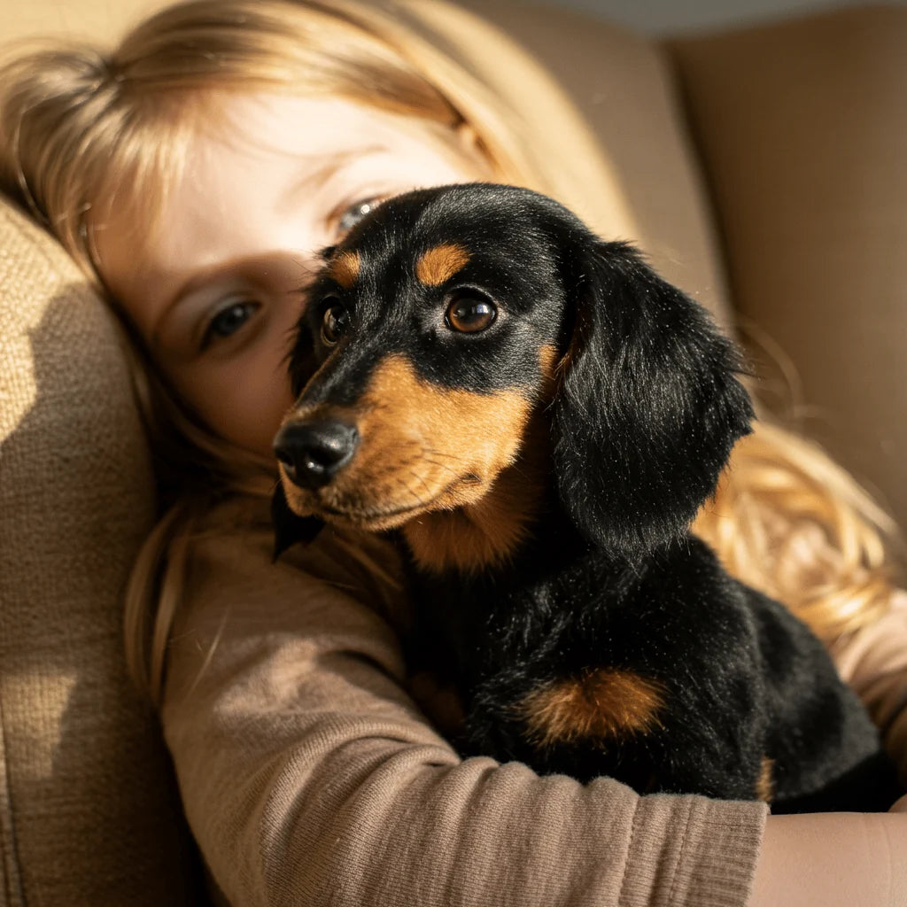 Interactive Plush Dog Touch-Activated Lifelike Movements Soft Plush Fur