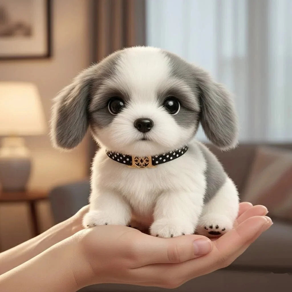 Interactive Plush Dog Toy Touch-Activated Movement & Barking