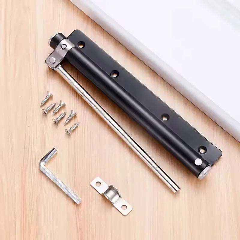 Interior Door Closer 4-Step Adjustable Stainless Steel