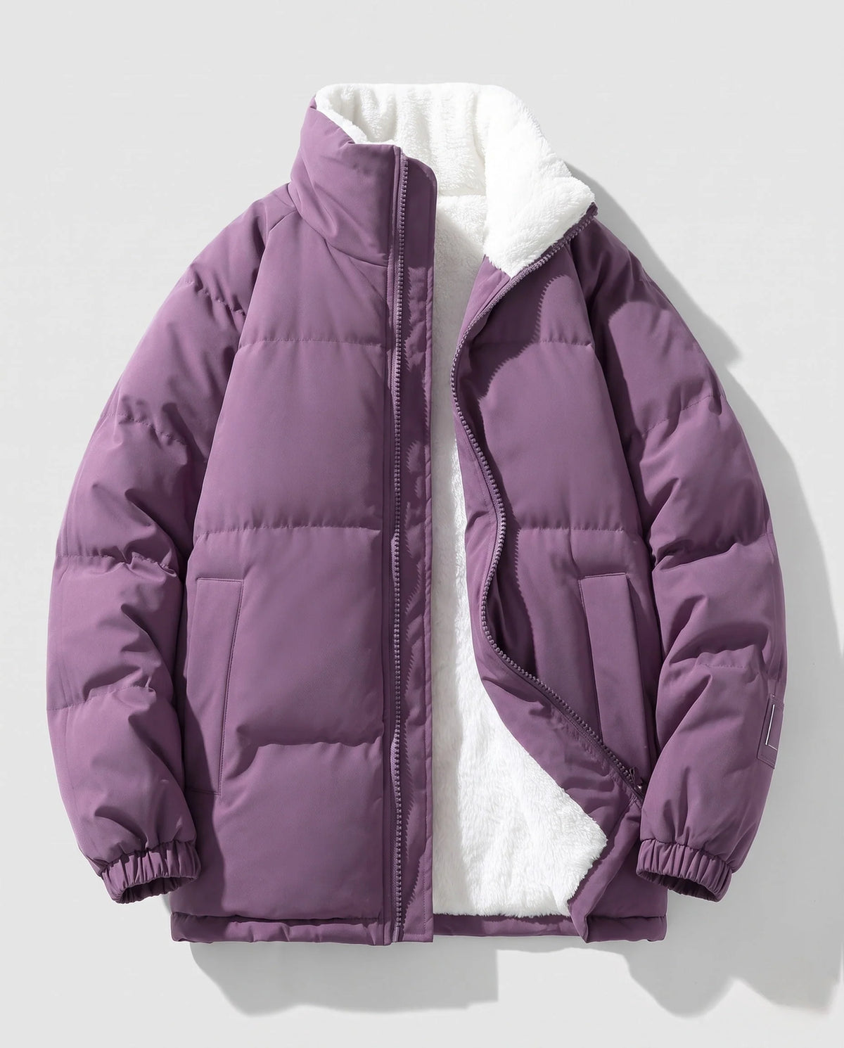 Jacket Quilted Insulated Breathable With Side Pockets
