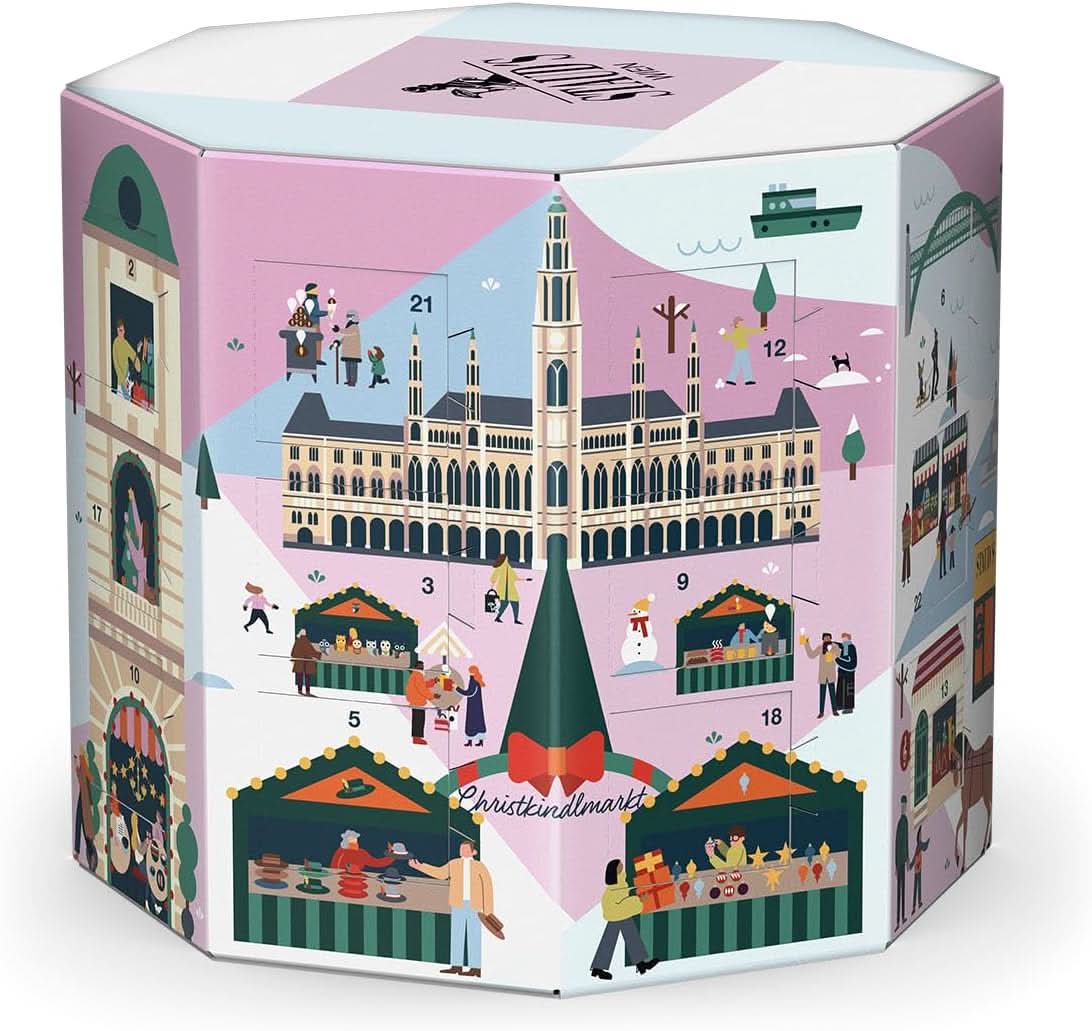 Jam Advent Calendar 24 Mini Jars Assorted Preserves