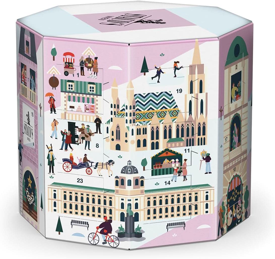 Jam Advent Calendar 24 Mini Jars Assorted Preserves