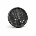 Jewelry Tray Round Black Marble Antique Style Multiple Sizes