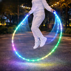 Jump Rope LED Light-Up Adjustable Length Non-Slip Handles