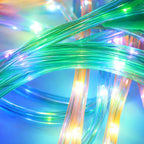 Jump Rope LED Light-Up Adjustable Length Non-Slip Handles