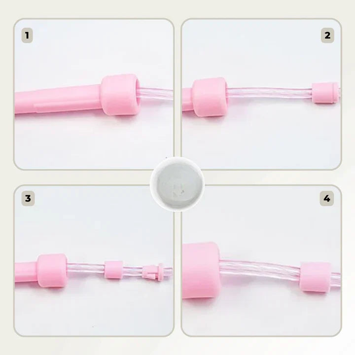 Jump Rope LED Light-Up Adjustable Length Non-Slip Handles