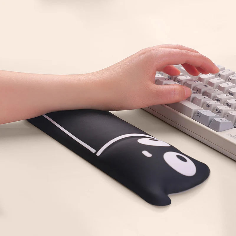 Keyboard Wrist Rest Silicone Ergonomic Tea Cup Design