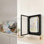 Kids Artwork Frame Front-Opening Tool-Free Wall-Mountable