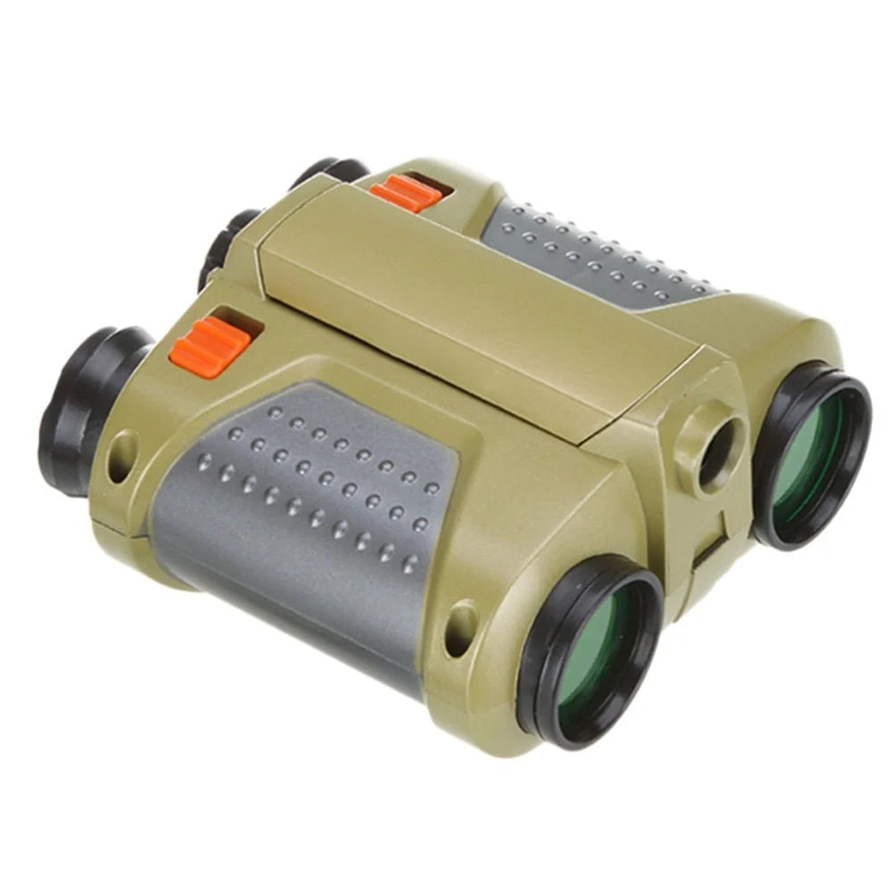 Kids' Binoculars Day & Night Viewing Lightweight Impact-Resistant Design