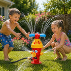 Kids Garden Sprinkler Spinning Cartoon Hose Connector