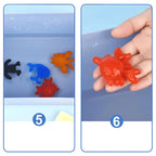 Kids Gel Paint Set Non-Toxic Floating Effect 100ml Bottles