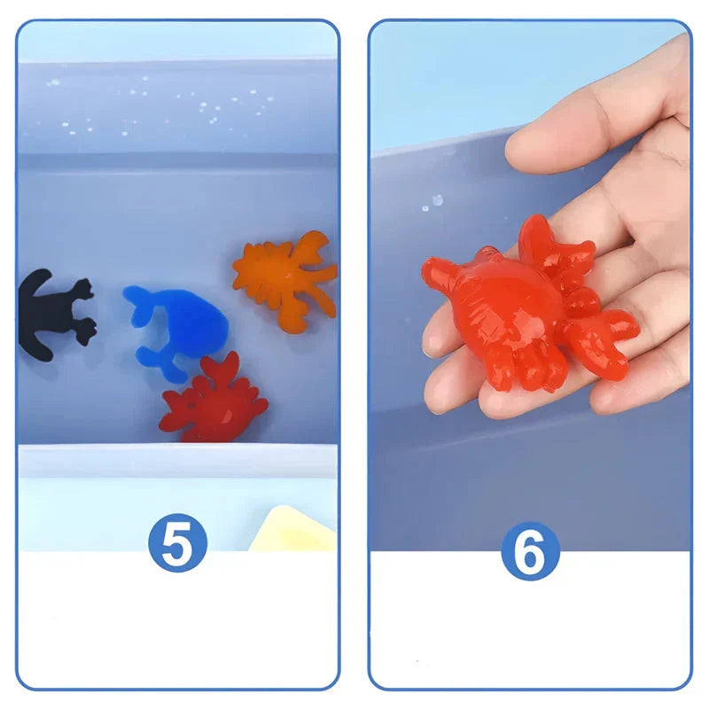 Kids Gel Paint Set Non-Toxic Floating Effect 100ml Bottles
