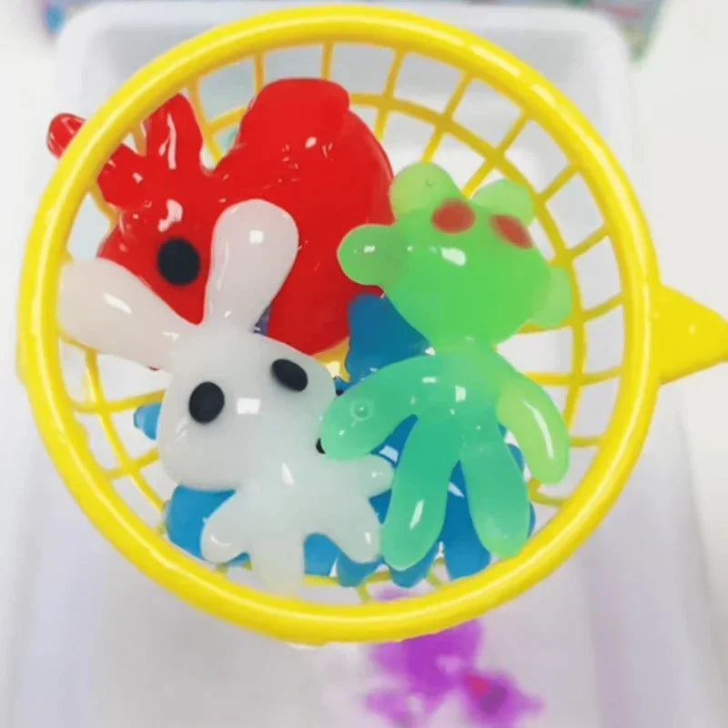 Kids Gel Paint Set Non-Toxic Floating Effect 100ml Bottles