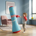 Kids Inflatable Punching Bag Shock-Absorbing & Water-Fillable Base