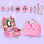 Kids Makeup Kit Easy-Wash With Cosmetic Bag