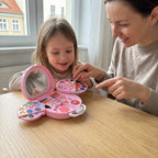 Kids Makeup Set Washable With Nail Polish & Storage Box